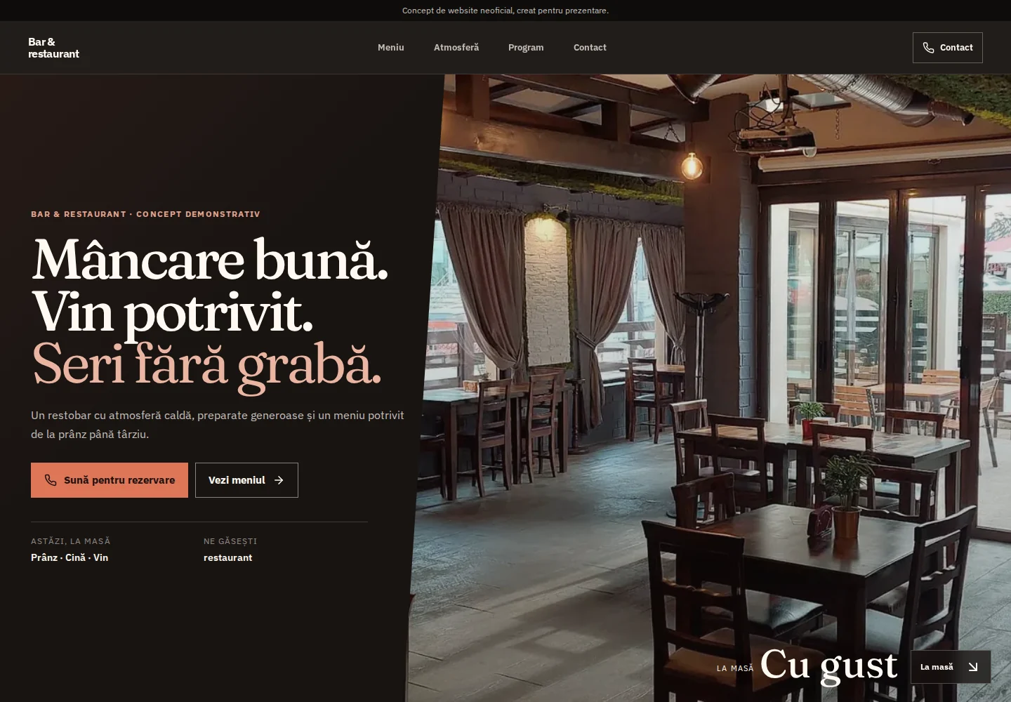 Bar & restaurant